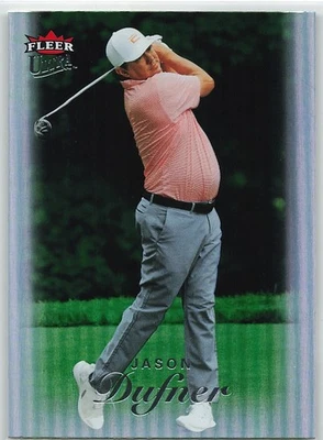 2023 Fleer Ultra Golf  RAINBOW  FOILBOARD  Jason Dufner  #27  SP - Image 1 of 2