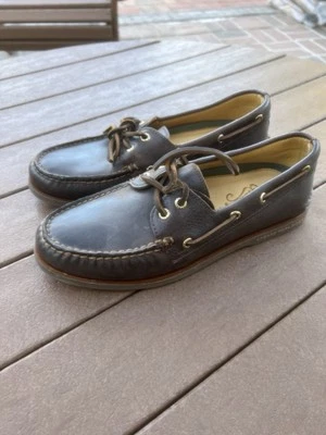 Zapatos de Barco Colección Copa Dorada Sperry Top Sider 2 Ojos Talla 8.5 M Marrón Foto 1 de 4