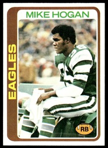 1978 Topps Mike Hogan Rookie Philadelphia Eagles #292