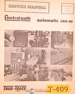 True Trace Automatic 360/3D, Control Path Tracer, Operation Maintenance Manual - Picture 1 of 1