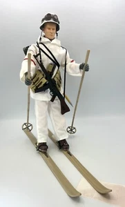Figura de acción Dragon Models personalizada Segunda Guerra Mundial ejército alemán SS soldado de esquí soldado 1:6 - Imagen 1 de 12