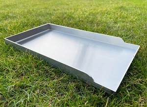 Grillplatte / Plancha aus Edelstahl 195x447 mm Kingstone Grill Quad 6005 u.a. - Bild 1 von 1
