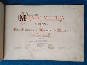 Mailand Alt. Strenna del Pio Instituto dei Rachitici - 1887 - Ill. von künstlern - Bild 1 von 24