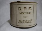 Very Rare Collectable D.P.E. Mixture Tobacco Tin Boston Lid Opener David Ehrlich