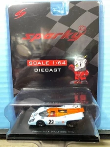 1/64 SPARKY GULF RACING 1970 PORSCHE 917 K #22 24H LE MANS M. HAYWOOD - Imagen 1 de 2