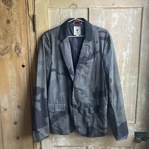 Chaqueta Diesel Para Hombre Camuflaje Nylon Verde Talla L - Imagen 1 de 4