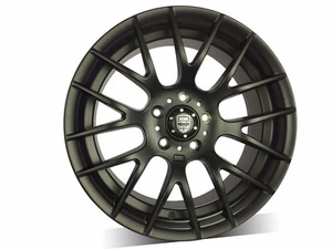 4X 17 INCH MATT BLACK Wheel For Civic,Corolla,WRX,Impreza, FREE DELIVERY* - Picture 1 of 6