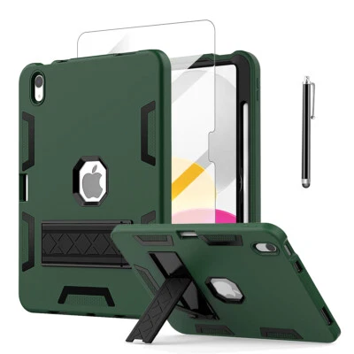 Funda para Apple iPad A16 11 pulgadas (2025) a prueba de golpes resistente soporte cubierta militar Foto 1 de 4