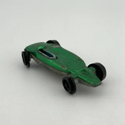 De colección 1969 Hot Wheels Redline Shelby Turbina Verde con Interior Negro Original HK Foto 1 de 4