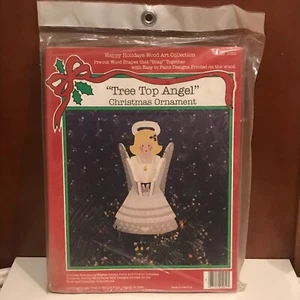 New Vintage Christmas Tree Top Angel Ornament DIY Craft Project #1052 USA - Picture 1 of 8