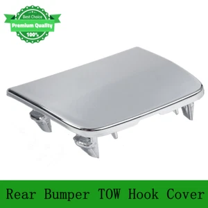 Tapa de cubierta cromada gancho de remolque para parachoques trasero para Mercedes W166 GLS GLE GL350 2013-2018 - Imagen 1 de 11