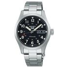 Seiko 5 Sports 'In the metal' Midfield Auto Black Dial Steel Bracelet SRPJ81K1