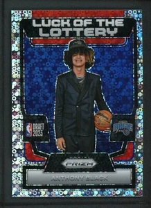2023-24 ANTHONY BLACK PANINI PRIZM LUCK OF THE LOTTERY DISCO ROOKIE RC #2 - Picture 1 of 2