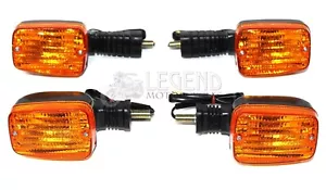 Suzuki GSXR750 GSXR1100 Set Of 4 Indicators Blinker Turn Signal Slabside - D4-02 - Picture 1 of 5