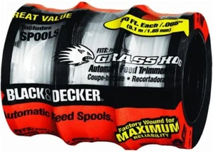 Black and Decker 3 Pack Of Genuine OEM Replacement Spools, 90564281C-3PK - Picture 1 of 2