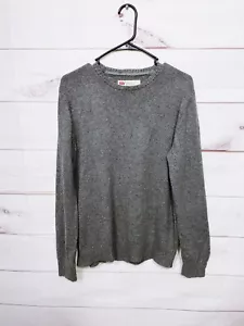 Levi's Mens Sweater Size M Standard Fit Gray Long Sleeve Pullover - Picture 1 of 6