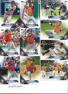 2016 Topps komplettes Houston Astros Team Set Springer Carlos Correa Jose Altuve 38 - Bild 1 von 3