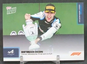 Topps Now Formula 1 2021 - Card 37 037 - Esteban Ocon-Prima vittoria-Alpine F1 Team - Foto 1 di 2