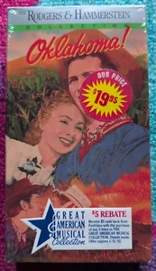 Oklahoma! (VHS, 1991 Remaster) - BRAND NEW & SEALED! Classic Musical - Picture 1 of 2