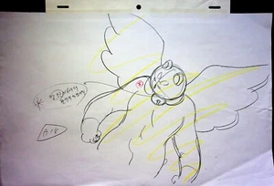 Lápiz de producción dibujado a mano Bee and PuppyCat 2013 Frederator Studios #WW - Imagen 1 de 2