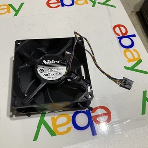 Nidec Dell T92C12MS1A7-57A02 Computer Cooling Case Fan 92mm 5 Pins 0G922P - Picture 1 of 4