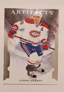 2011-12 Artifacts #79 Base Card Andrei Markov Montreal Canadiens