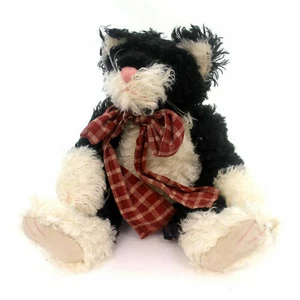 Boyds Bears Plush SPIRO T. CATTINGTON MOHAIR CAT LE 590240-07 NEW WITH TAG & BOX - Picture 1 of 2