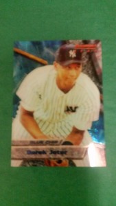 DEREK JETER 1994 BOWMAN'S BEST BLUE  CHROME  CARD #2 YANKEES (( ROOKIE ))