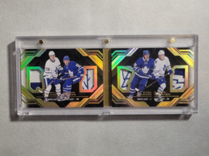 2016-17 UD Black QUAD Patch Rookie Booklet /10 Marner Nylander Kapanen Brown SSP
