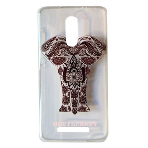 CUSTODIA COVER GEL SILICONE TPU PER XIAOMI REDMI NOTE 3 FANTASIA ELEFANTE - Foto 1 di 1