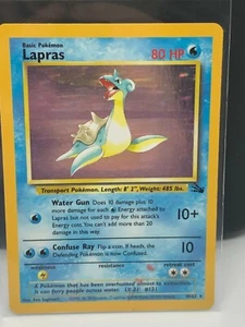 Entei 10/147 Aquapolis Reverse Holo Rare LP Pokémon Card - Picture 1 of 3
