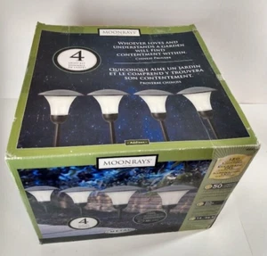 MOONRAYS 4 LED Low Voltage Landscape Light Kit w/Automatic Control & Wire 95550 - Picture 1 of 6