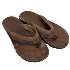 Chaco Men's Dark Earth Kirkwood Leather Sandals Size 9