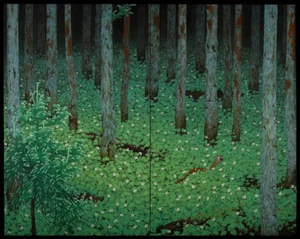 Katayama Bokuyo: "Mori (Wald)" (1928) — Giclée Fine Art Print - Bild 1 von 10