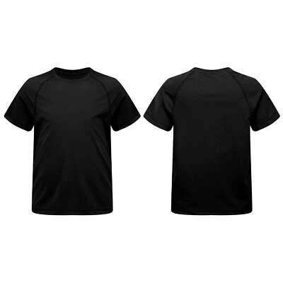 Niños Niños Niñas Prendas para el torso Rendimiento Blusa Algodón Camiseta Regular Sudadera Gimnasio Foto 1 de 3