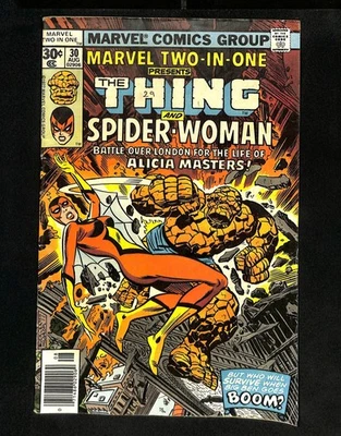Marvel Two-In-One #30 Spider-Woman Thing! Marvel 1977 - image 1 of 2