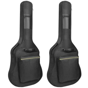 Guitar Bags, 2 Pack Guitar Gig Bag, 38 40 41 inch Electric Guitar Case, Water... - Picture 1 of 7