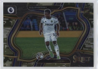 2022 Select Premier League Field Level Camo Prizm /199 Luis Sinisterra Rookie RC - Image 1 of 2