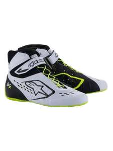 GO KART RACING Alpinestars Tech-1 KX V3 Shoes 2712124 (Black White Yell) - Picture 1 of 2