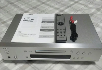 ONKYO C-7030 CD-Player mit Fernbedienung und Bedienungsanleitung - Bild 1 von 4