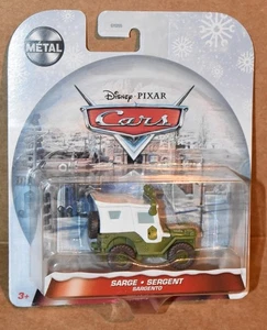 Disney PIXAR Cars SARGE Christmas Winter Holiday Series NEW - Picture 1 of 5