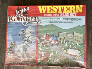HG Toys THE LEGENDS OF THE LONE RANGER Western Play Set FACTORY SEALED MIB - Picture 1 of 9