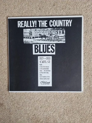 Various - Really! The Country Blues 1927-1933 Vinyl LP Origin Jazz Library US - Image 1 of 4