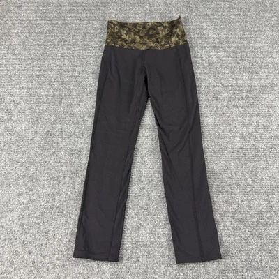 Lululemon Pants Womens 2/4 Groove Flare Yoga Camouflage Waistband Athletic - Image 1 of 4