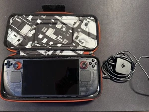 Steam Deck OLED Limited Edition 1TB - Black Transparent with Case and Charger - Picture 1 of 12