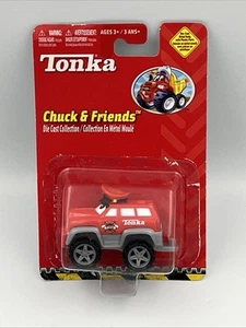 Tonka Hasbro 2009 Maisto Chuck & Friends Fire SUV Die Cast Collection New - Imagen 1 de 2