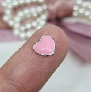 Genuine Pandora Pink Heart Petite Floating Locket Charm S925 ALE ๐ R43c - Picture 1 of 2