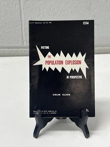VINTAGE BROCHURE 1969 PUTTING THE POPULATION EXPLOSION IN PERSPECTIVE CLARK - Picture 1 of 9