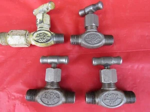Vintage Hoke Needle Valves #321 Stainless Steel Group of 4 - Picture 1 of 3