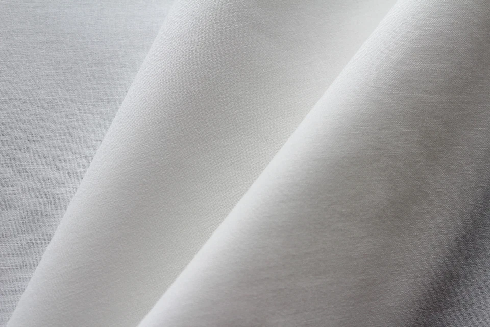 1 Lfm Aufbügelstoff 3,85€/m² Bügelflicken wollweiß 110cm breit überaus stabil 24 - Bild 1 von 1